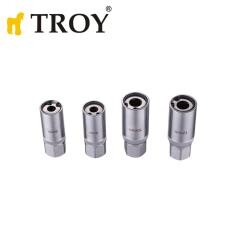 TROY 26155 Bozuk Somun Sökme Takımı, 4 Parça - 1