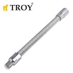 TROY 26178 Esnek Lokma Uzatma Kolu, 1/4" - 2