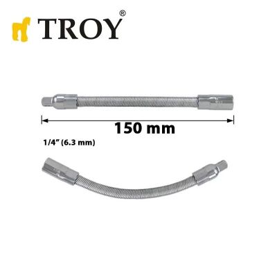 TROY 26178 Esnek Lokma Uzatma Kolu, 1/4" - 3