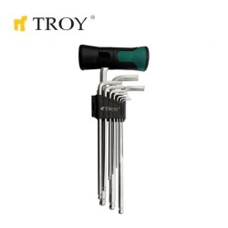 TROY 26202 Allen Anahtar Seti, 11 Parça - 3