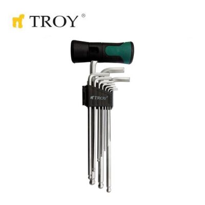 TROY 26202 Allen Anahtar Seti, 11 Parça - 3