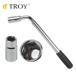 TROY 26903 Teleskopik Bijon Anahtarı (17-19mm) - 1