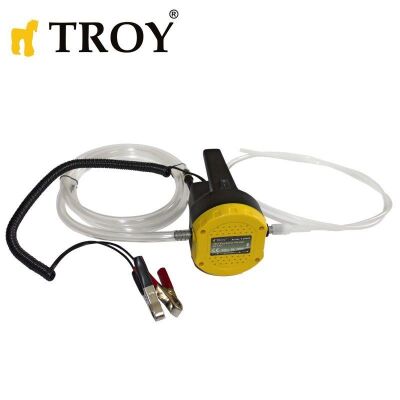 TROY 26990 Motor Yağı Vakum Pompası, 12V - 1