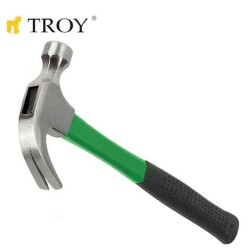 TROY 27246 Fiberglas Saplı Çatal Çekiç (600gr) - 2