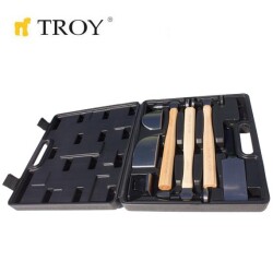 TROY 27299 Kaporta ve Tampon Düzeltme Alet Seti, 7 Parça - 2