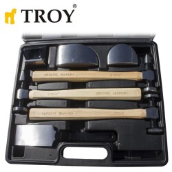 TROY 27299 Kaporta ve Tampon Düzeltme Alet Seti, 7 Parça - 6