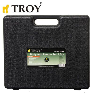 TROY 27299 Kaporta ve Tampon Düzeltme Alet Seti, 7 Parça - 7