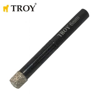 TROY 27411 Tungsten Karpit Uçlu Panç, 6mm - 1