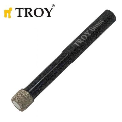 TROY 27412 Tungsten Karpit Uçlu Panç, 8mm - 1