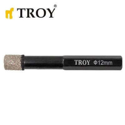 TROY 27415 Tungsten Karpit Uçlu Panç, 12mm - 2