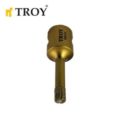 TROY 27450-08 Avuç Taşlamalar için Seramik Kuru Elmas Delici, 8mm - 1