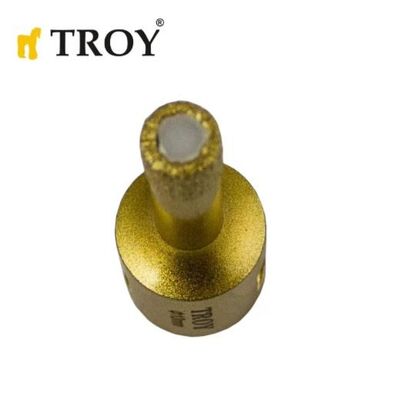 TROY 27450-10 Avuç Taşlamalar için Seramik Kuru Elmas Delici, 10mm - 2