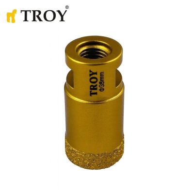 TROY 27450-35 Avuç Taşlamalar için Seramik Kuru Elmas Delici, 35mm  - 1