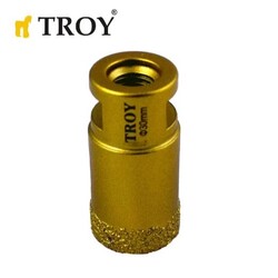 TROY - TROY 27450-35 Avuç Taşlamalar için Seramik Kuru Elmas Delici, 35mm 
