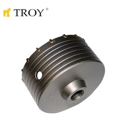 TROY - TROY 27470 Tungsten Karpit Beton Panç (Ø 120mm) - Adaptörü ayrı s