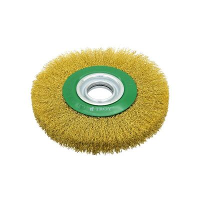 TROY 27704-178 Saçaklı Daire Fırça (178mm) - 1