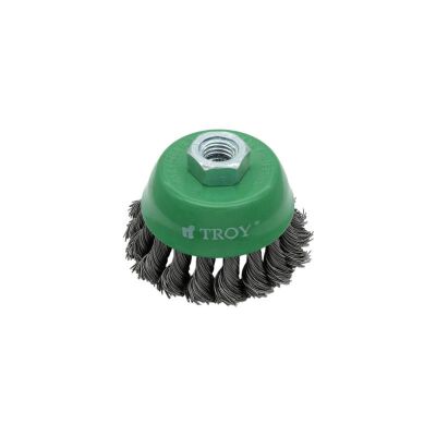 TROY 27707-75 Burma Telli Çanak Fırça (75mm) - 1