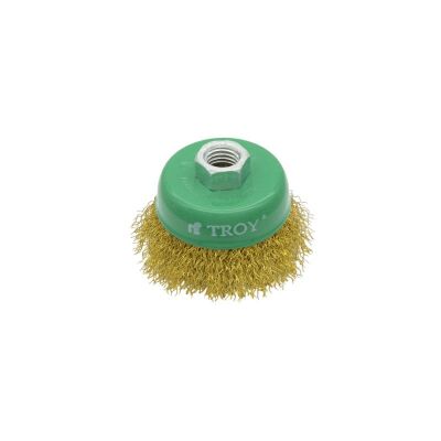 TROY 27710-65 Saçaklı Çanak Fırça (65mm) - 1