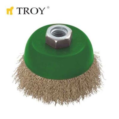 TROY 27710-65 Saçaklı Çanak Fırça (65mm) - 2