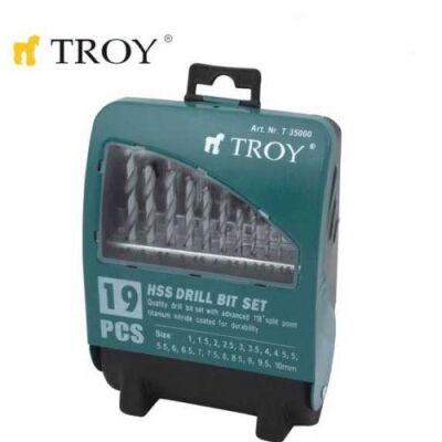 TROY 35000 HSS Matkap Uç Seti, 19 Parça - 2
