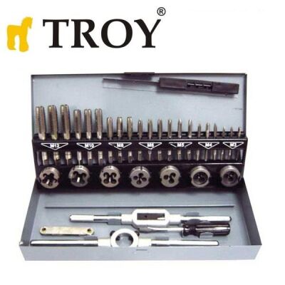 TROY 36000 Kılavuz Pafta Seti, 32 Parça - 1