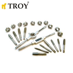 TROY 36110 Kılavuz Pafta Seti, 110 Parça - Thumbnail