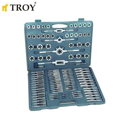 TROY 36110 Kılavuz Pafta Seti, 110 Parça - 5