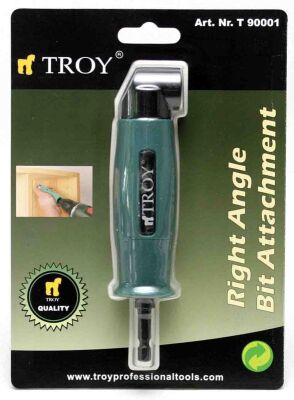 TROY 90001 Bits Uç için Açılı Matkap Adaptörü 90° - 2