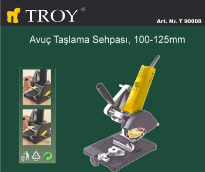 TROY 90008 Avuç Taşlama Sehpası, 100-125mm - 2