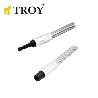 TROY 90017 Esnek Şaftlı Bits Uç Tutucu, 28cm - 2