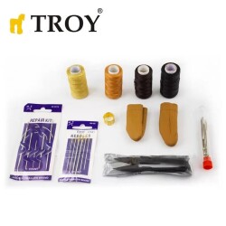 TROY 90018 Deri İşleme Alet Seti, 273 Parça - 7