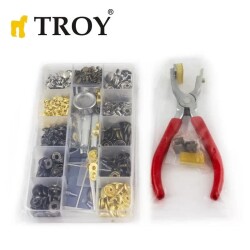 TROY 90018 Deri İşleme Alet Seti, 273 Parça - 9
