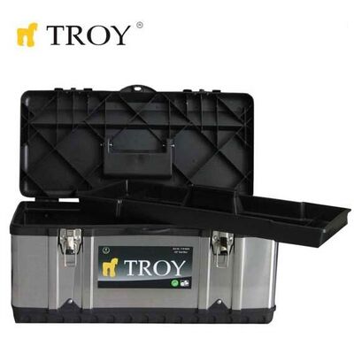 TROY 91016 Metal Takım Çantası, 41cm