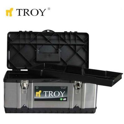 TROY 91019 Metal Takım Çantası, 48cm