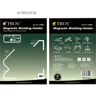 TROY 95001 Mıknatıslı Kaynak Tutucu, 32kg - 3