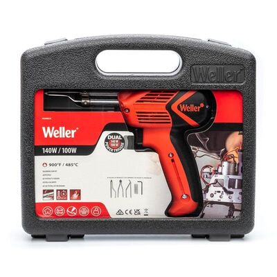 WELLER WLG9400K23C Lehim Tabancası Seti, 140W/100W