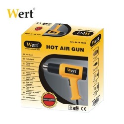 WERT 1925 Sıcak Hava Tabancası, 1500W - 3