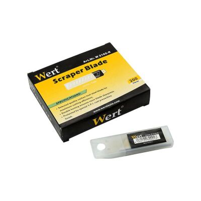 WERT 2165-R Cam Kazıyıcı Yedek Bıçağı - 4