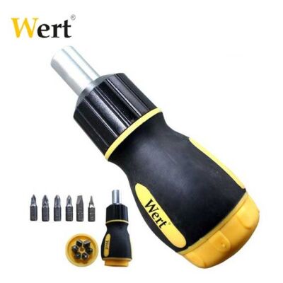 WERT 2203 Bits Uçlu Topaç Tornavida Seti - 1
