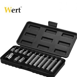 WERT 2243 Torx Bits Uç Seti (15 Parça) - 2