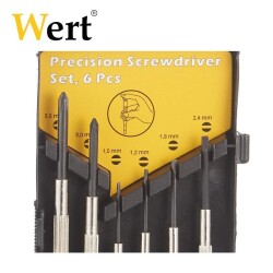 WERT 2251 Saatçi Tornavida Seti (6 Parça) - 8