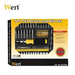 WERT 2253 Tornavida Bits Uç - Lokma Seti (101 Parça) - 5