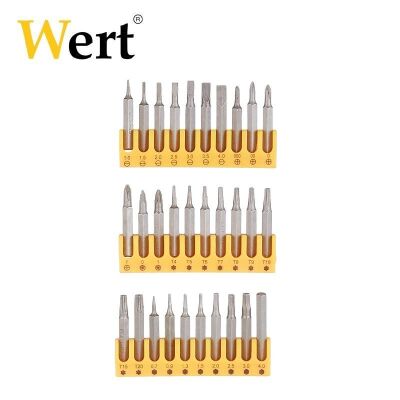 WERT 2254 Elektronikçi Tornavida Bits Uç Seti (32 Parça) - 2