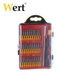 WERT 2254 Elektronikçi Tornavida Bits Uç Seti (32 Parça) - 3