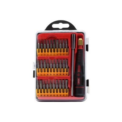 WERT 2254 Elektronikçi Tornavida Bits Uç Seti (32 Parça) - 5