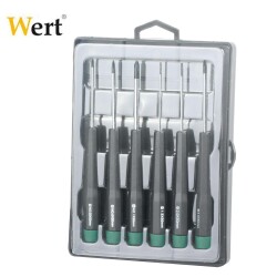 WERT 2262 Elektronikçi Tornavida Seti (6 Parça) - 1