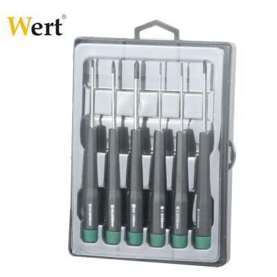 WERT 2262 Elektronikçi Tornavida Seti (6 Parça) - 1