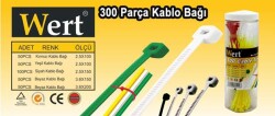 WERT 2430 Kablo Bağı Seti (300 Parça) - 3