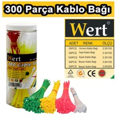 WERT 2430 Kablo Bağı Seti (300 Parça)