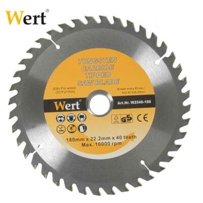 WERT 2540-115 Ahşap Kesme Testeresi (Ø 115mm) - 1